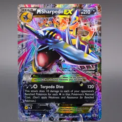 M Sharpedo EX XY200 Promo XY Promos Pokemon TCG LP - Image 1