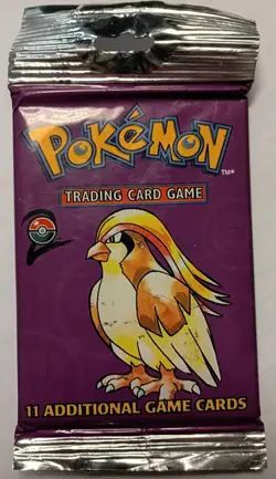 Pokemon Base Set 2 Booster Pack LONG CRIMP Pidgeot Art! Brand New/Sealed! - Image 1