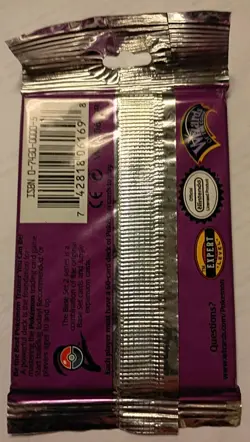 Pokemon Base Set 2 Booster Pack LONG CRIMP Pidgeot Art! Brand New/Sealed! - Image 2