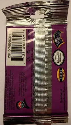 Pokemon Base Set 2 Booster Pack LONG CRIMP Pidgeot Art! Brand New/Sealed! - Image 3