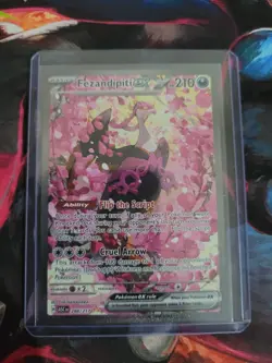 Pokemon TCG Fezandipiti EX SIR 288/217 NM Mint Pack Fresh Ascended Heroes - Image 1