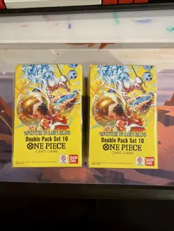 (2) One Piece ENG Double Pack Set Vol.10 OP15-EB04 Adventure on Kami’s Island - Image 1