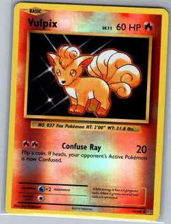 Vulpix 14/108 Reverse Holo XY - Evolutions - Pokemon Card - NM - Image 1