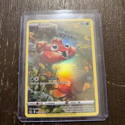Paras GG32/GG70 Crown Zenith Full Art Ultra Rare Holo Pokemon Card NM - Image 1