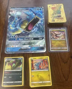 Pokemon 100+ Card Lot Holos Gold Foil GX Jumbo + Latias Holo - Image 1