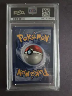 Pokemon TCG Ninetales Holo Unlimited Rare Card Base Set 12/102 PSA 7 NM - Image 2