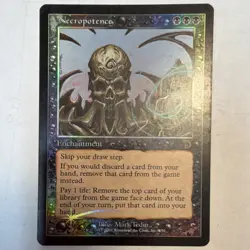 Necropotence Deckmasters Garfield vs Finkel Foil Rare Black Enchantment - Image 1