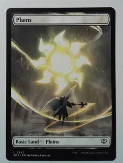 Plains (0267) *Full Art Basic Land* Magic MtG x1 SOS Secrets of Strixhaven - Image 1