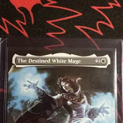 MTG x Final Fantasy THE DESTINED WHITE MAGE 444 Borderless - Image 2