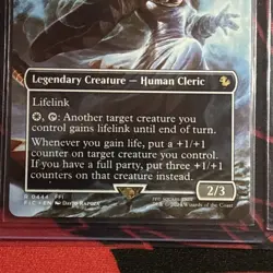 MTG x Final Fantasy THE DESTINED WHITE MAGE 444 Borderless - Image 3