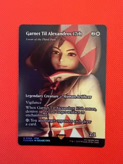 MTG Garnet Til Alexandros 17th (loran Of The Third Path) (Showcase) NM Foil - Image 1