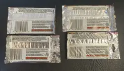 Lot of 4 Pokemon the First Movie Sealed Topps Boosters Packs (5 cards, Foil) - Image 2