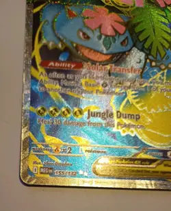 Mega Venusaur Ex 155/132 Mega Evolution Pokemon TCG Near Mint - Image 3