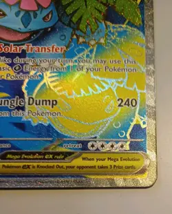 Mega Venusaur Ex 155/132 Mega Evolution Pokemon TCG Near Mint - Image 4