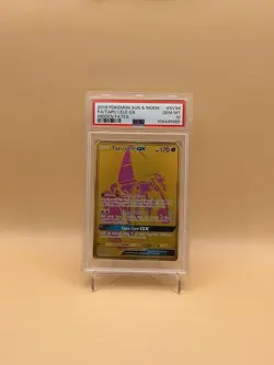 2019 POKEMON SUN & MOON HIDDEN FATES #SV94 FULL ART/TAPU LELE GX PSA 10 - Image 1