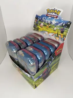 Pokemon TCG Ascended Heroes Mini Tin Display Box Open Sealed Tins - Image 2