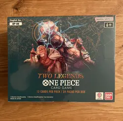 One Piece OP-08 Two Legends Booster Box 24 Packs English Sealed - Image 1