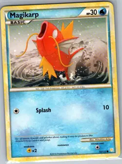Magikarp 72/123 Non Holo HeartGold SoulSilver - Pokemon Card - NM - Image 1