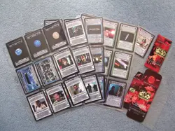 Star Wars CCG DEATH STAR II - LS card set 91 cards BB Decipher 2000 + wrapper - Image 1