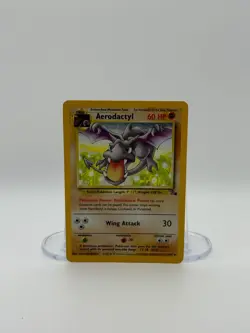 Aerodactyl 1/62 Fossil Holo Rare WOTC Pokemon Card - Image 1