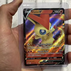 Pokemon Victini V SWSH104 Promo Sword & Shield Promo Pokemon TCG NM/MT Card 2021 - Image 1