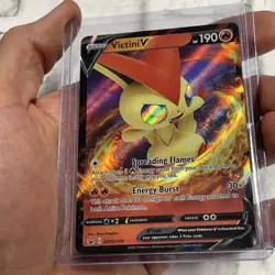 Pokemon Victini V SWSH104 Promo Sword & Shield Promo Pokemon TCG NM/MT Card 2021 - Image 2