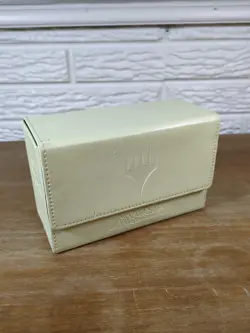 Ultra Pro Dual Flip Box White Mana for Magic The Gathering MTG Magnetic Close - Image 1