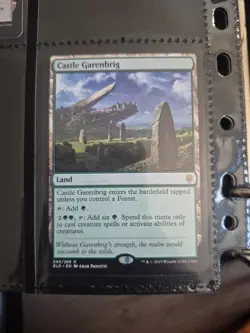 Castle Garenbrig, Throne of Eldraine, NM Near Mint, Magic the Gathering, MTG - Image 1