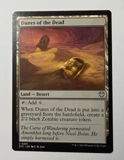 Dunes of the Dead #291 (NM) Thunder Junction OTC Magic MTG - Image 1