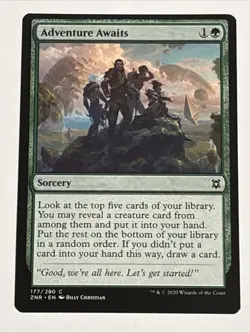 MTG Zendikar Rising Adventure Awaits 177/280 NM - Image 1