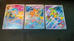 Pokemon TCG First Partner Illustration Collection Series 1 Gen 4 Sinnoh Starters - Image 1