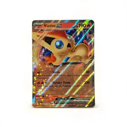 Pokemon TCG Victini EX 33/197 Obsidian Flames Holo Double Rare NM/Mint - Image 1