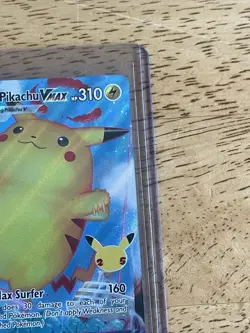2021 Pokemon Surfing Pikachu VMAX 009/025 Celebrations Pokemon TCG - Image 3