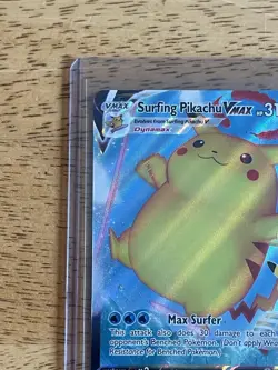 2021 Pokemon Surfing Pikachu VMAX 009/025 Celebrations Pokemon TCG - Image 4