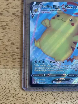 2021 Pokemon Surfing Pikachu VMAX 009/025 Celebrations Pokemon TCG - Image 5