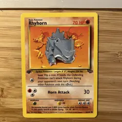 Pokemon Jungle 1st Edition Common bulk. LP+ mankey , oddish, spearow, rhyhorn . - Image 4