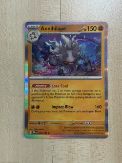 Annihilape 092/182 Holo Rare - Pokemon TCG Destined Rivals NM - Image 1