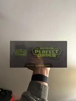 Pokemon TCG Mega Evolution Perfect Order Elite Trainer Box Sealed - Image 2