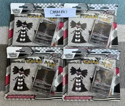 LOT OF 4: White Flare Tech Sticker Collection Gothitelle Pokemon TCG SEALED NEW - Image 2
