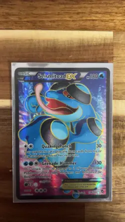 Seismitoad EX Full Art Ultra Rare 106/111 XY Furious Fists Holo Pokemon TCG 180… - Image 1