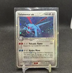 SALAMENCE EX 2007 POKEMON EX POWER KEEPERS RARE HOLO 96/108 - Image 1