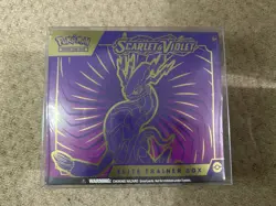 Pokemon Scarlet & Violet Elite Trainer Box Set (Red & Purple) ETB sealed - Image 2