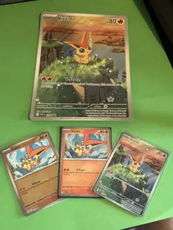 Pokemon TCG Victini Illustration Collection Black Bolt/White Flare Pack Fresh - Image 1