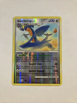 Pokemon Garchomp TCG 5/147 Supreme Victors Cracked Ice Holo Rare MP Condition - Image 1