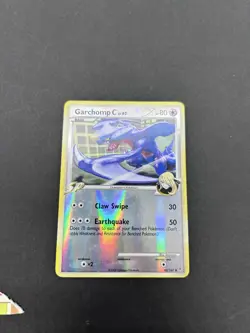Garchomp C lvl 62 60/147 Reverse Holo 2009 Pokemon TCG - Image 1