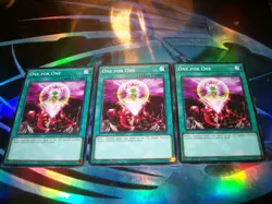 3x One for One 1st Edition Common L5DD-ENY25 Yu-Gi-Oh! - Image 1