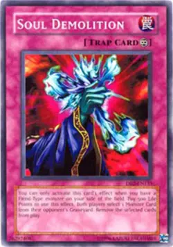 Soul Demolition - DB2-EN135 - Common - Unlimited Edition - Near Mint - Dark Begi - Image 1