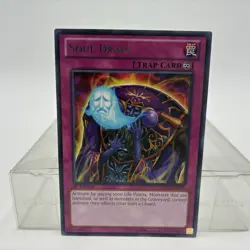 1x LP Soul Drain - REDU-EN078 - Rare - YuGiOh Return Of The Duelist - Image 1