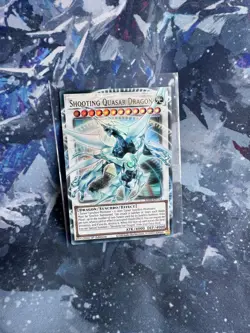 Shooting Quasar Dragon Yu-Gi-Oh! RA05-EN143 1st Ultra Rare OVERFRAME - Image 1