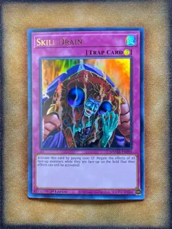 Yugioh Skill Drain MAMA-EN094 Ultra Rare 1st Ed NM - Image 1